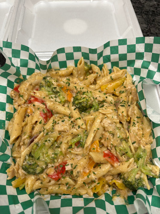 Vegan Jerk Alfredo